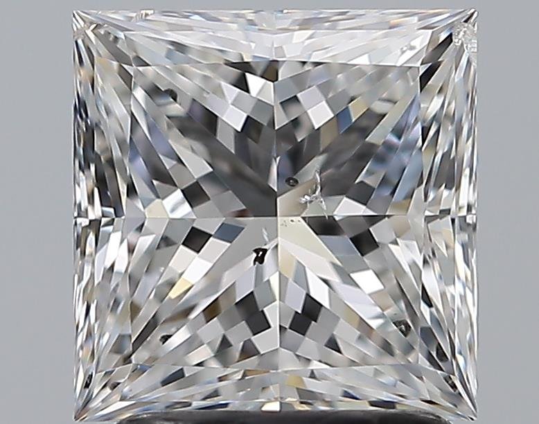 2.01ct F SI2 Excellent Cut Princess Diamond