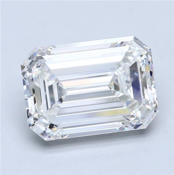 10.02ct G VS1 Rare Carat Ideal Cut Emerald Diamond