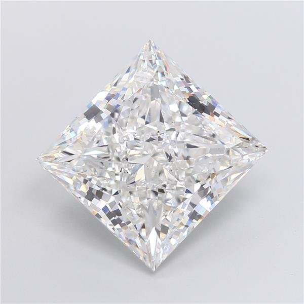 16.59ct F VS1 Rare Carat Ideal Cut Princess Lab Grown Diamond