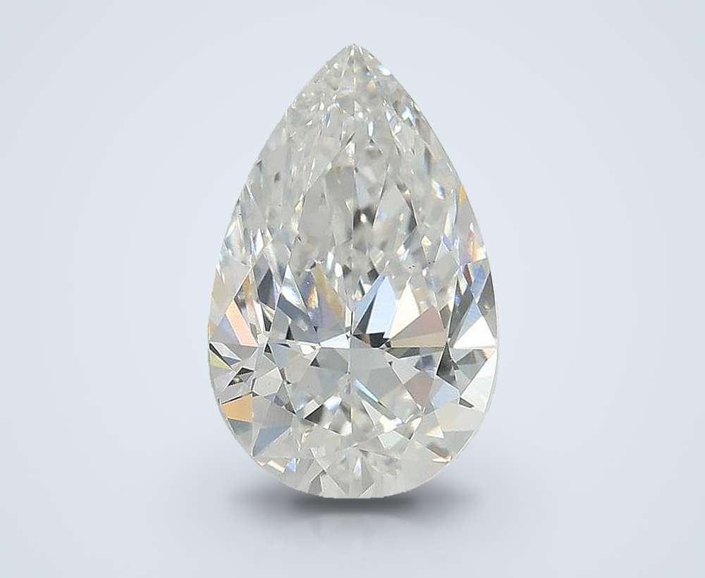 2.50 Carat Pear Lab Diamond