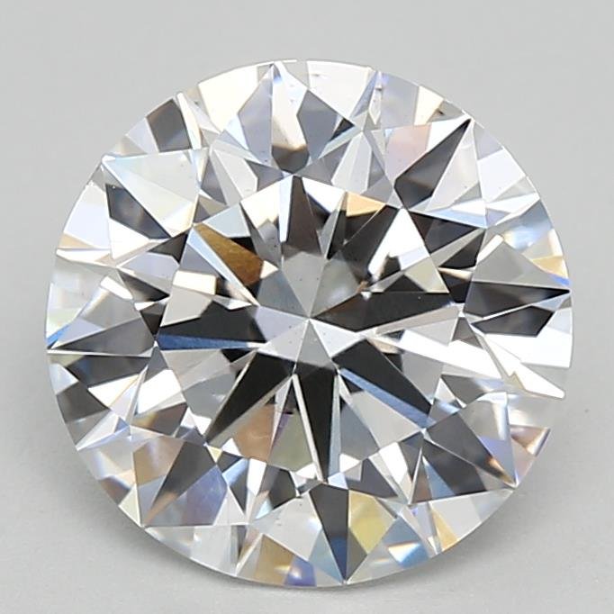 3.04ct E VS2 Rare Carat Ideal Cut Round Lab Grown Diamond