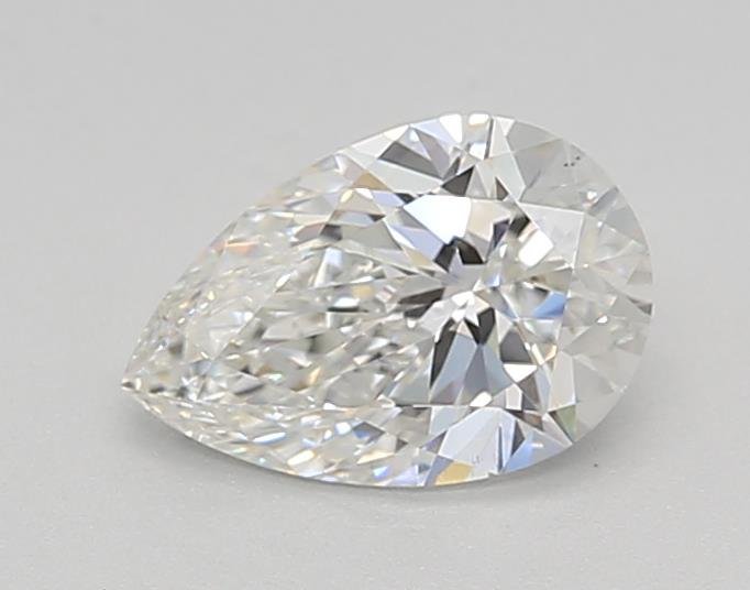 0.71ct F VS2 Rare Carat Ideal Cut Pear Lab Grown Diamond