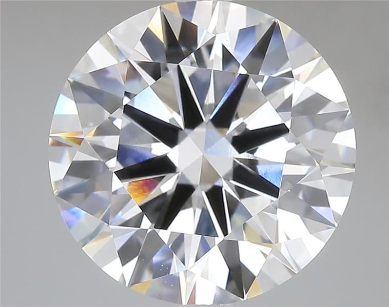 7.08ct E VVS1 Rare Carat Ideal Cut Round Lab Grown Diamond