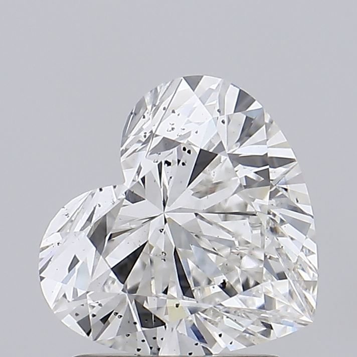 1.60ct F SI1 Rare Carat Ideal Cut Heart Lab Grown Diamond