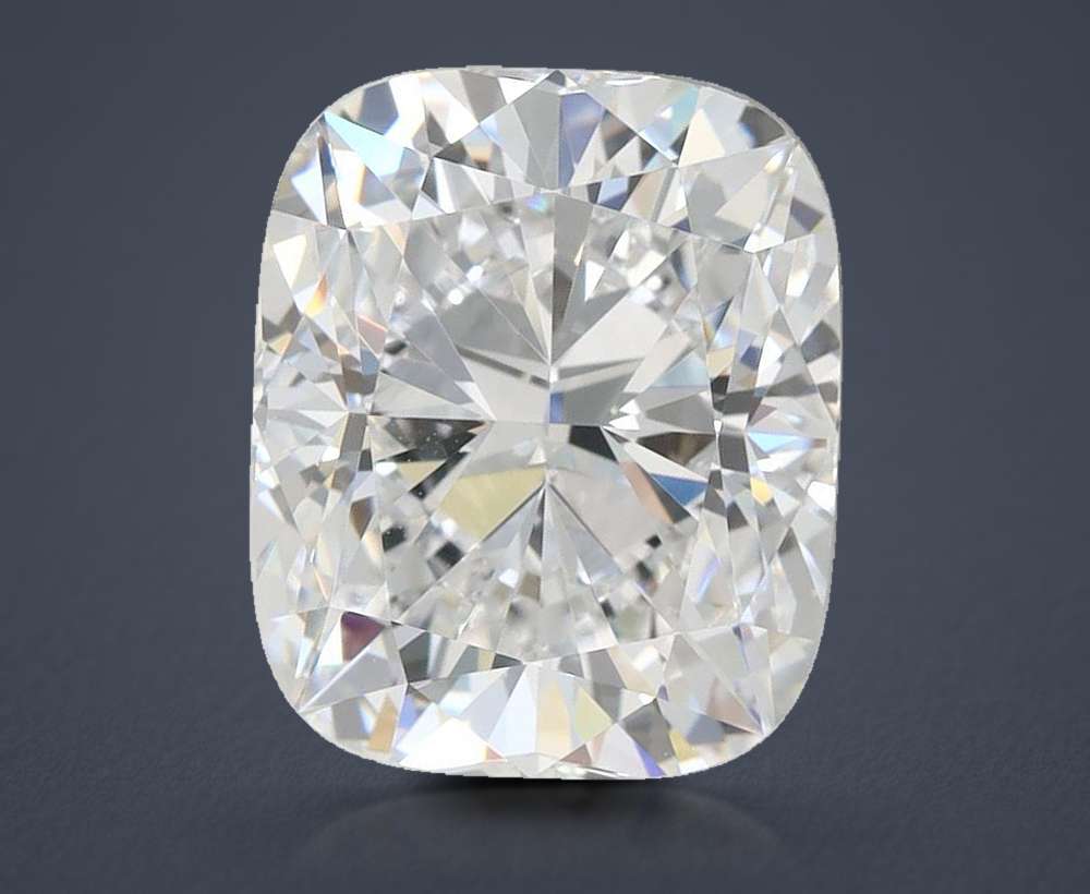 3.42 Carat Cushion Lab Diamond