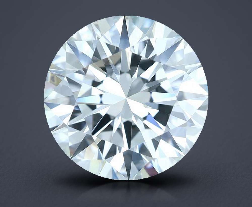 4.07 Carat Round Natural Diamond