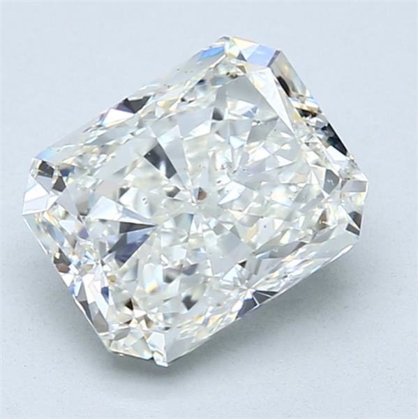 2.52ct I SI2 Very Good Cut Radiant Diamond