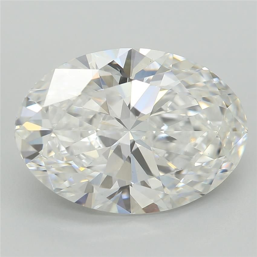 3.95 Carat Oval Lab Diamond