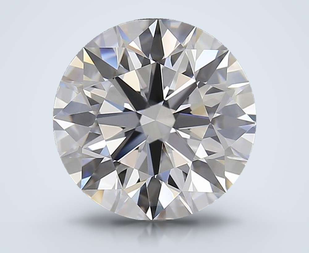 4.00 Carat Round Lab Diamond