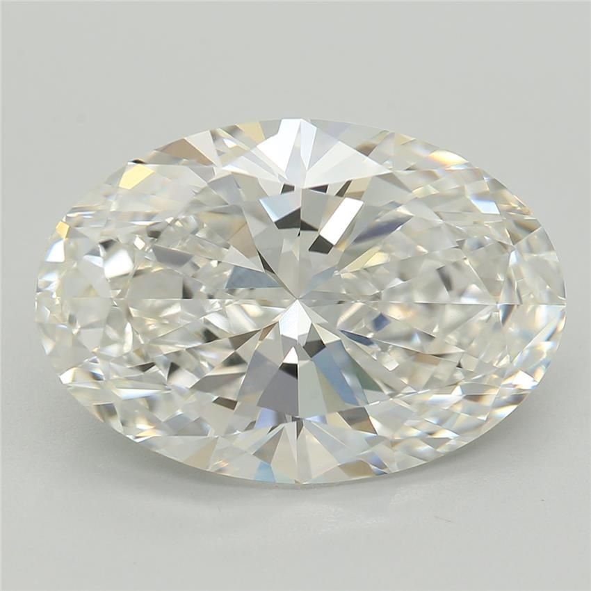 4.02ct F VVS2 Rare Carat Ideal Cut Oval Lab Grown Diamond