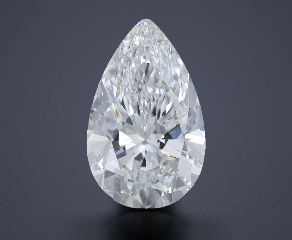 4.32 Carat Pear Lab Diamond