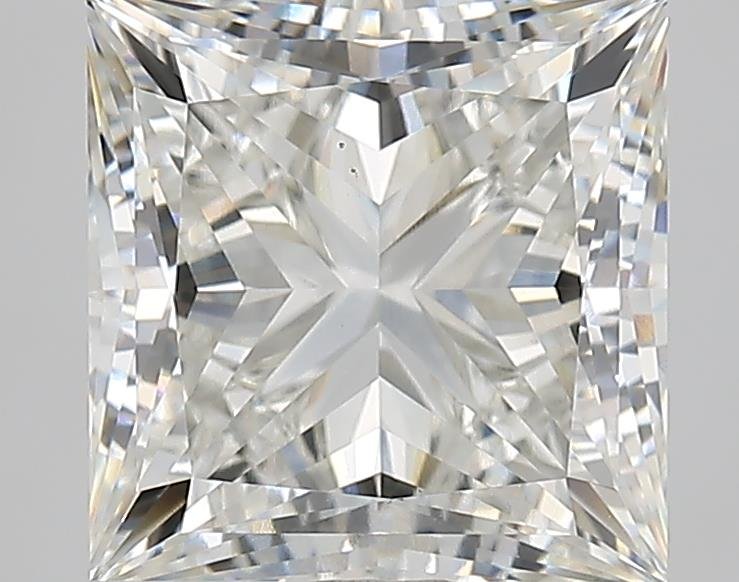 4.16ct H VS1 Rare Carat Ideal Cut Princess Lab Grown Diamond