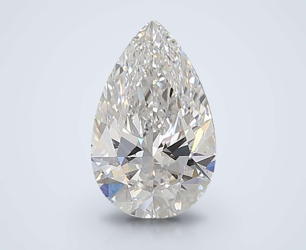 1.24 Carat Pear Lab Diamond