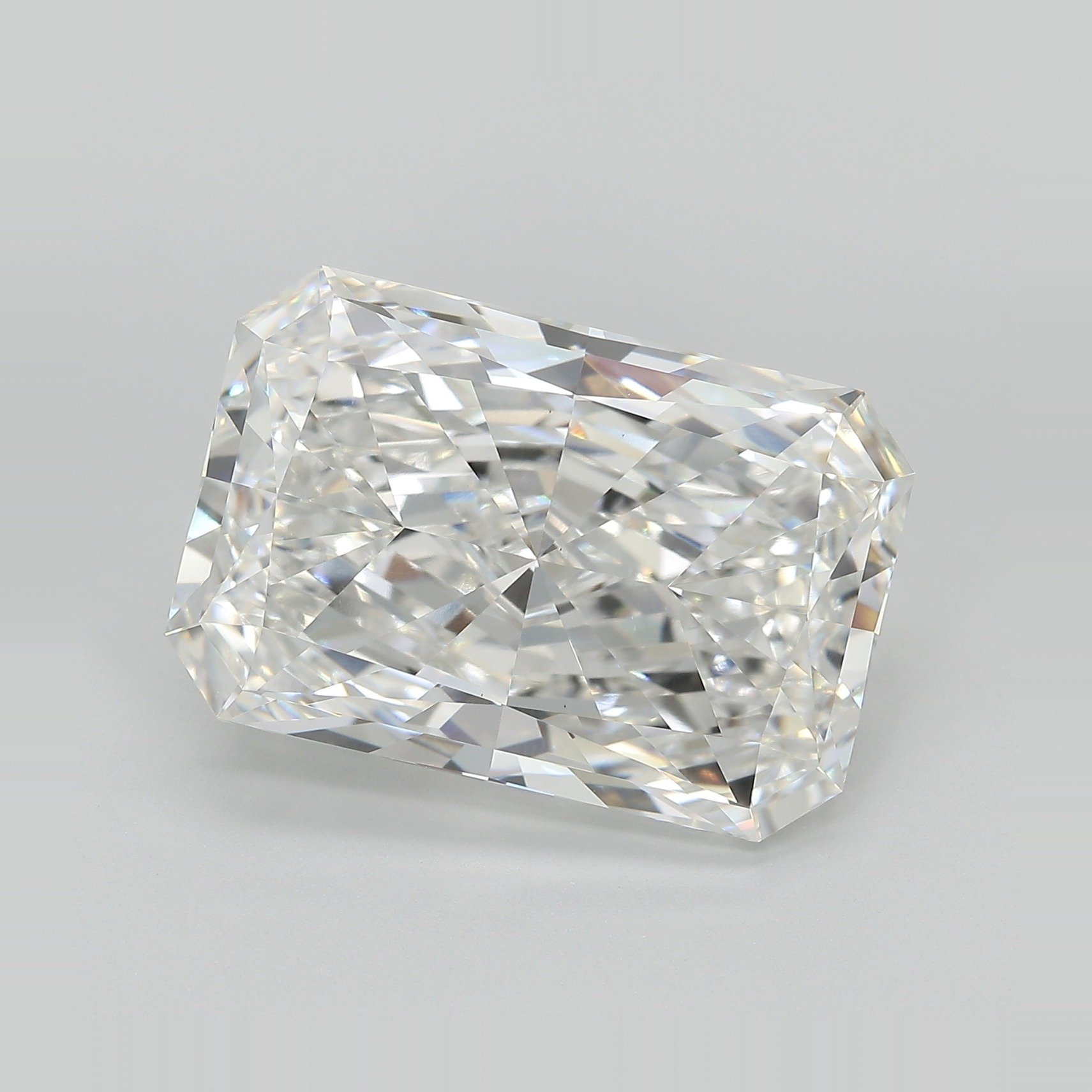 13.52ct F VVS2 Rare Carat Ideal Cut Radiant Lab Grown Diamond