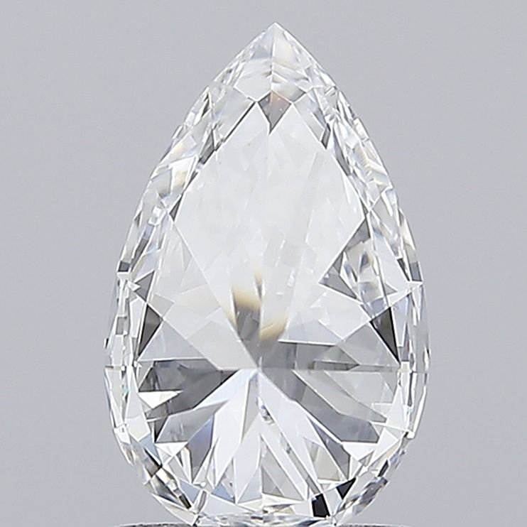 1.26ct D VVS2 Rare Carat Ideal Cut Pear Lab Grown Diamond
