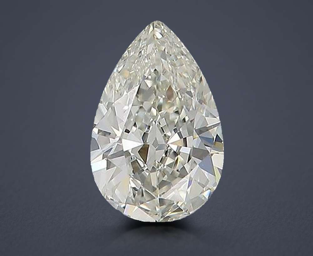 0.80 Carat Pear Natural Diamond