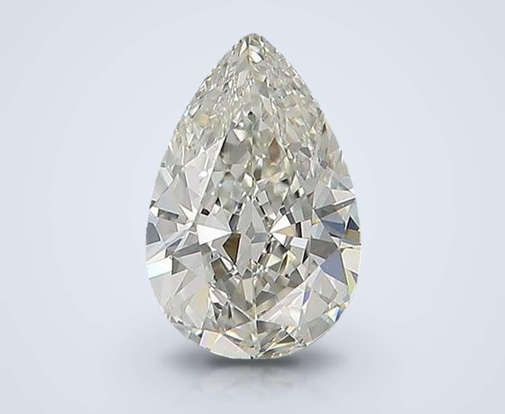 0.80 Carat Pear Natural Diamond