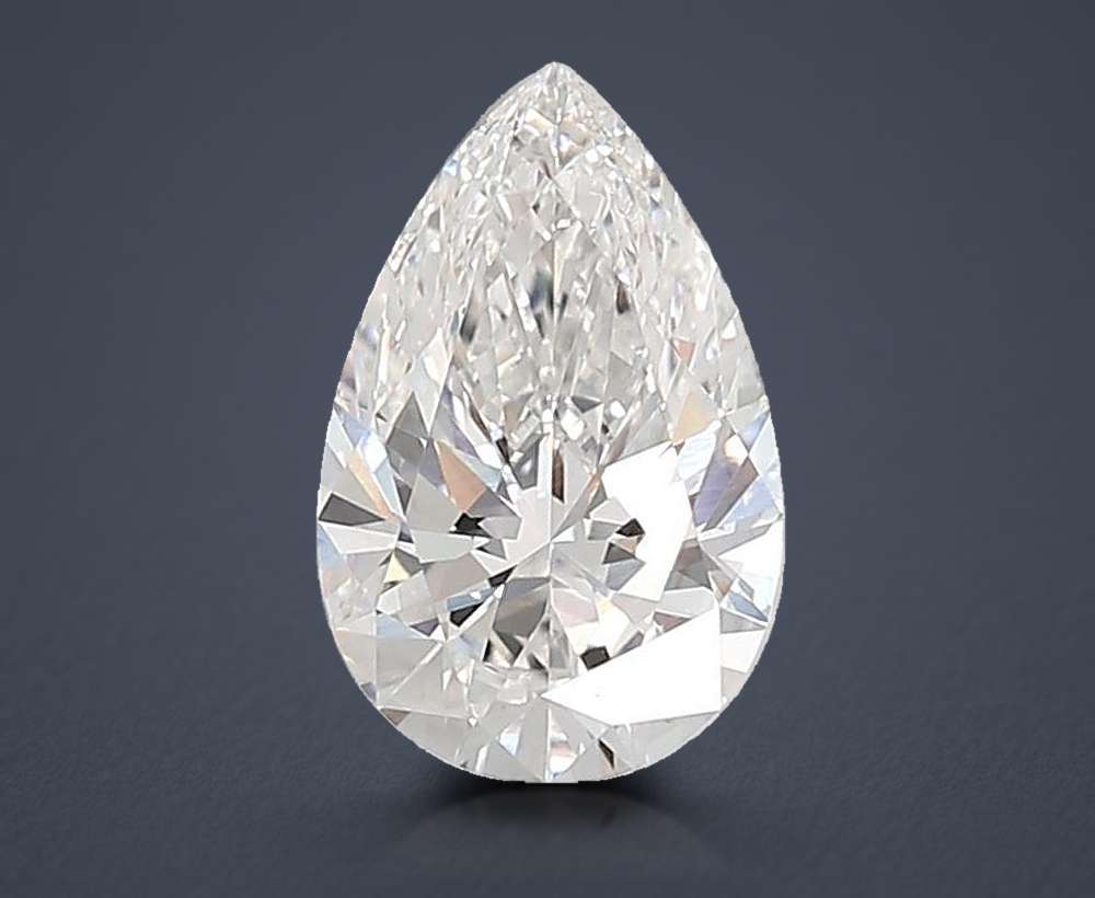 3.56 Carat Pear Lab Diamond