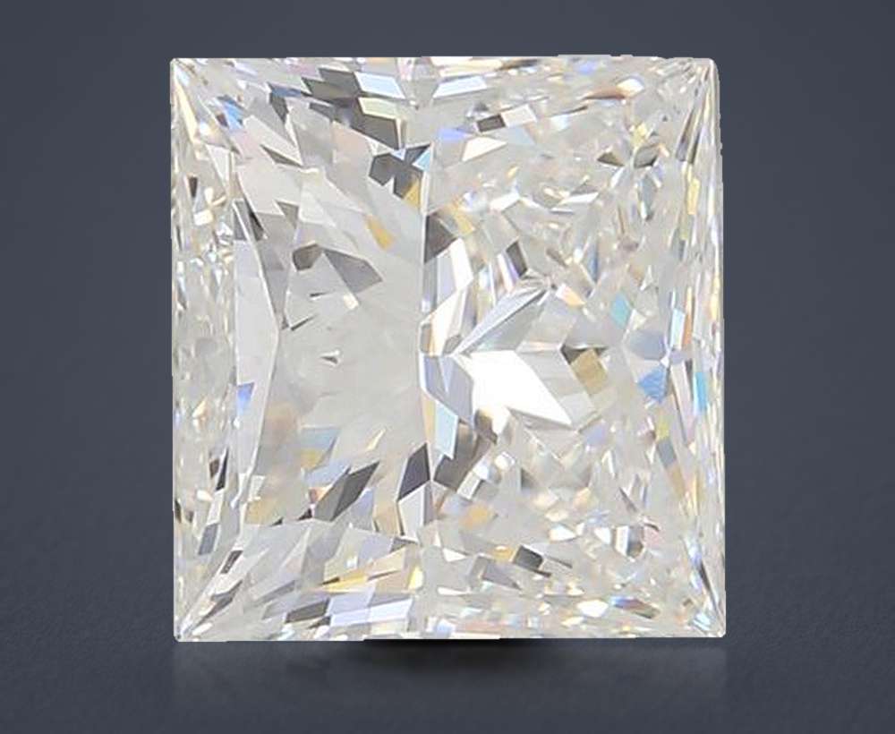 3.97 Carat Princess Lab Diamond