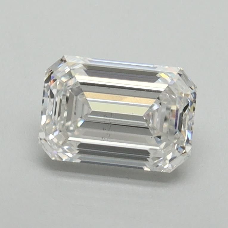 1.06ct D VS1 Rare Carat Ideal Cut Emerald Lab Grown Diamond