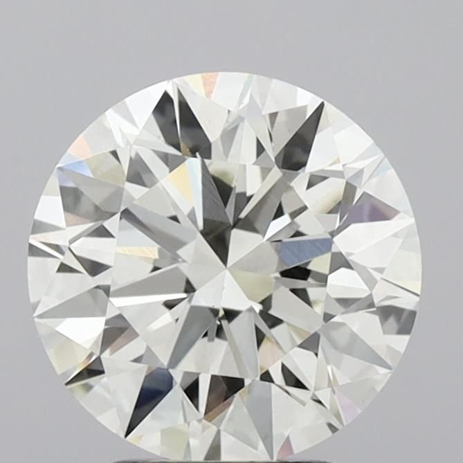 3.31ct I VS1 Rare Carat Ideal Cut Round Lab Grown Diamond