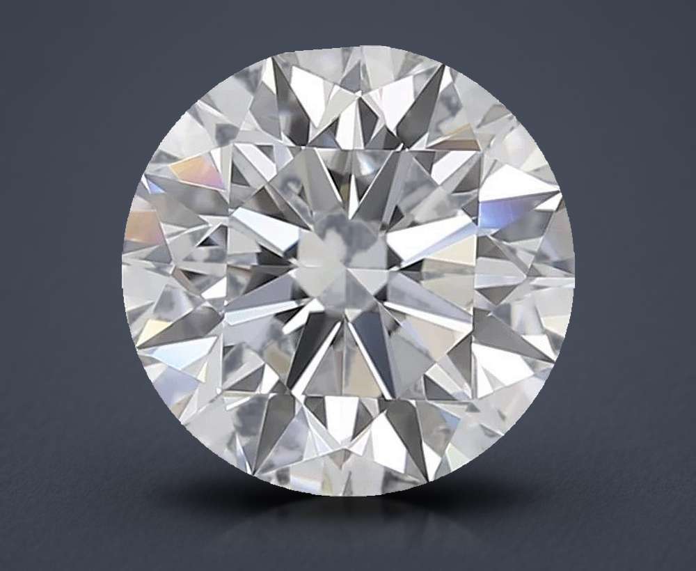 0.70 Carat Round Natural Diamond