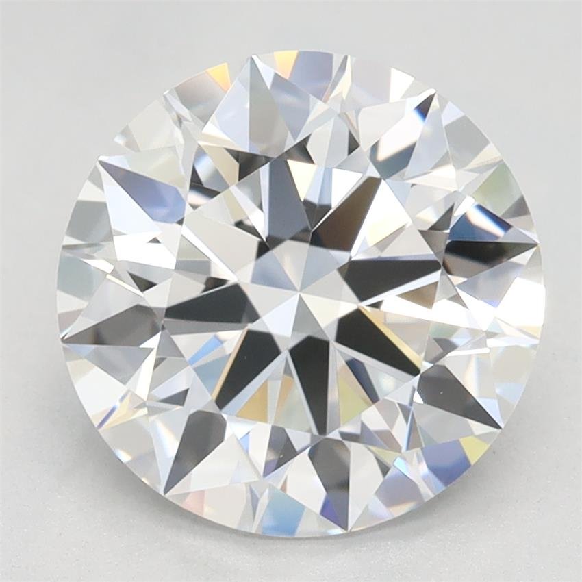 2.57ct D VVS1 Rare Carat Ideal Cut Round Lab Grown Diamond