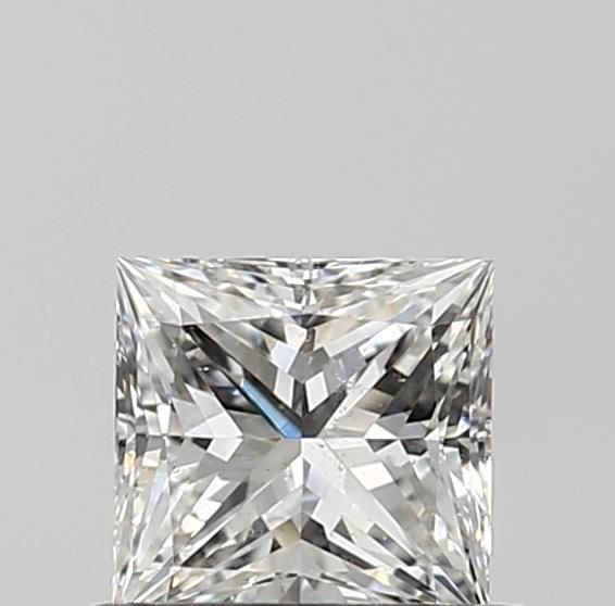 0.56ct E SI2 Rare Carat Ideal Cut Princess Diamond