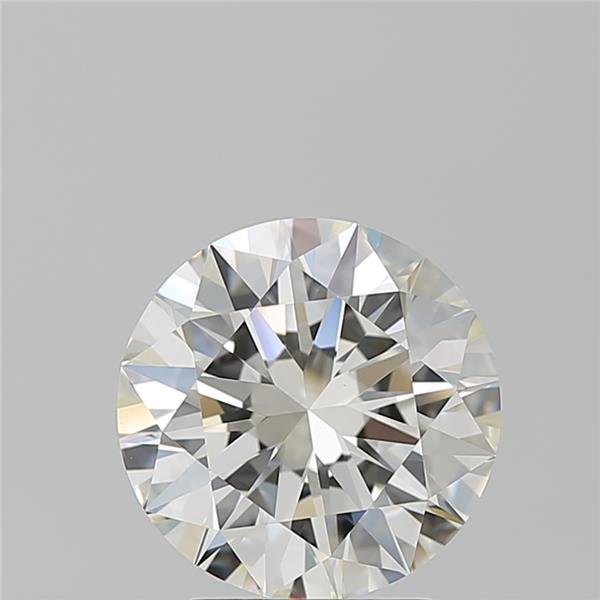 3.01ct J VS1 Rare Carat Ideal Cut Round Diamond
