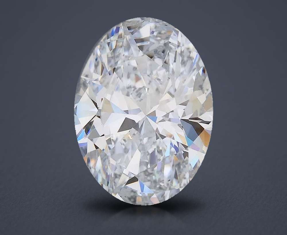 1.26 Carat Oval Lab Diamond