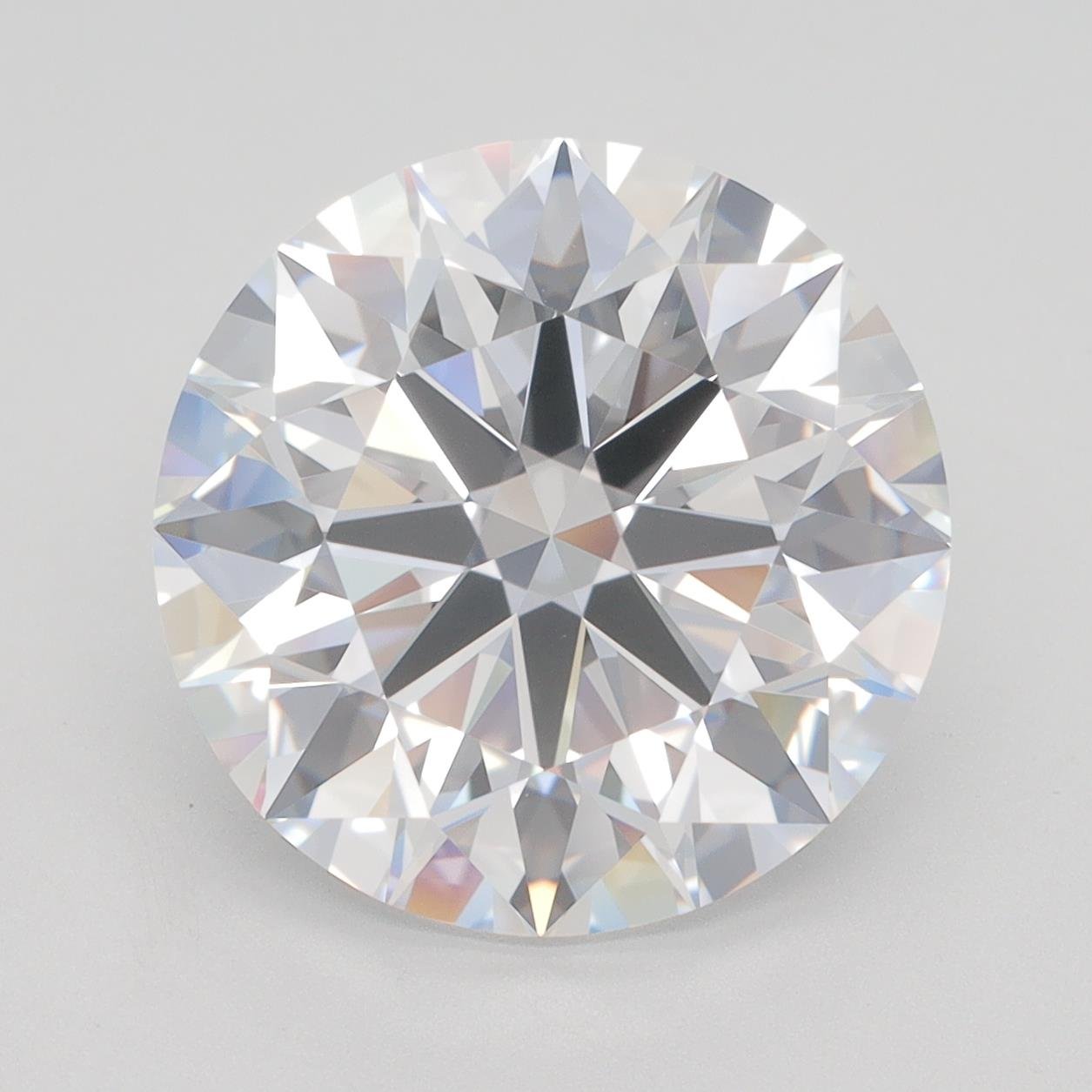 6.73ct E VVS2 Rare Carat Ideal Cut Round Lab Grown Diamond