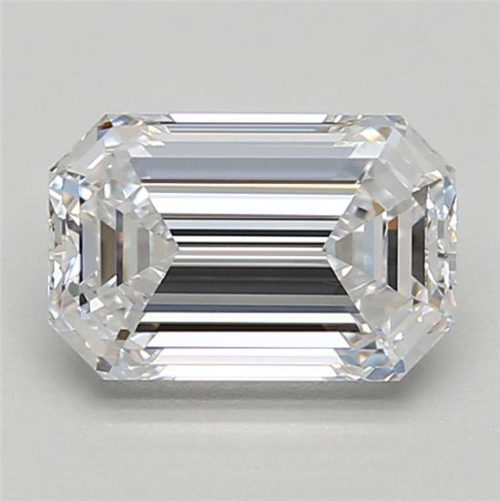 1.21ct D VS2 Excellent Cut Emerald Lab Grown Diamond
