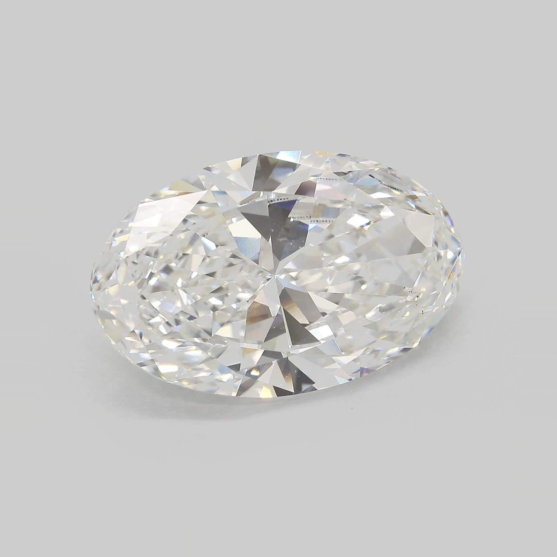 15.19ct F VS1 Very Good Cut Oval Lab Grown Diamond