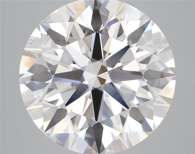 6.05ct E VS2 Rare Carat Ideal Cut Round Lab Grown Diamond