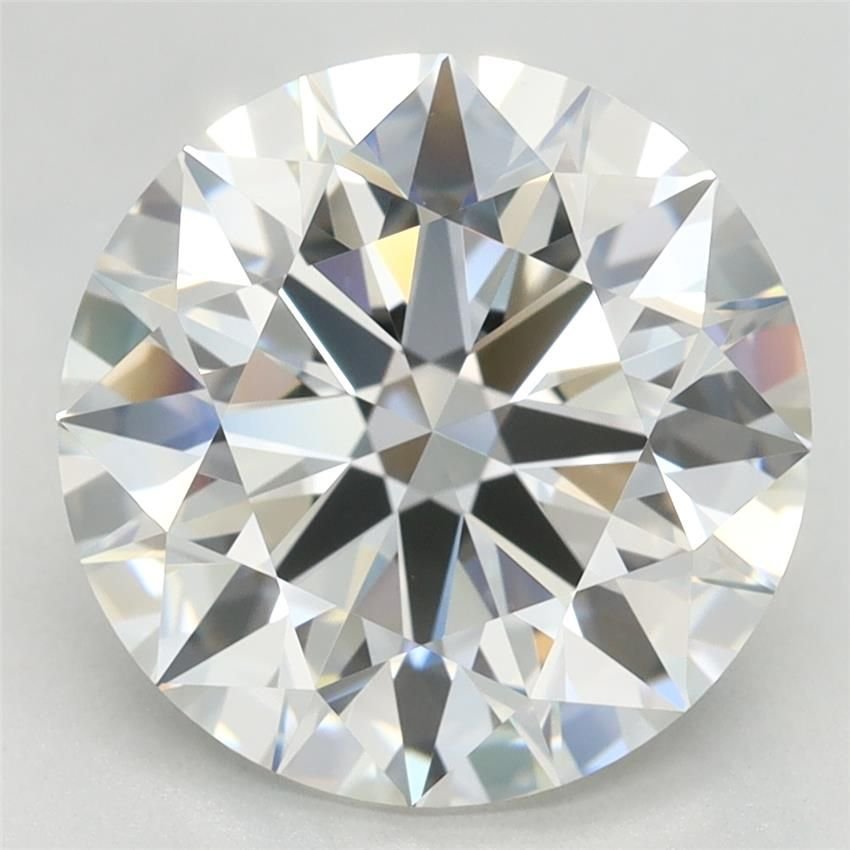 4.10ct G VVS2 Rare Carat Ideal Cut Round Lab Grown Diamond