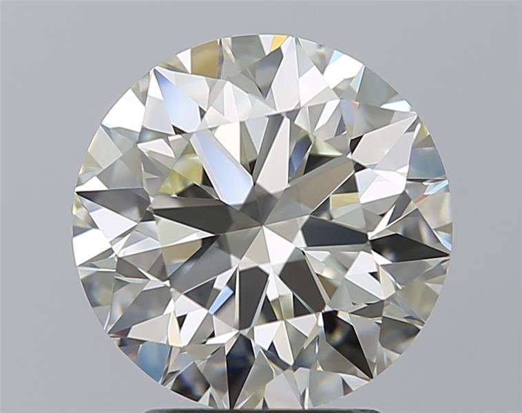 2.88ct J IF Excellent Cut Round Diamond