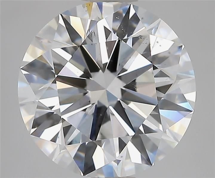 3.22ct D SI1 Rare Carat Ideal Cut Round Diamond