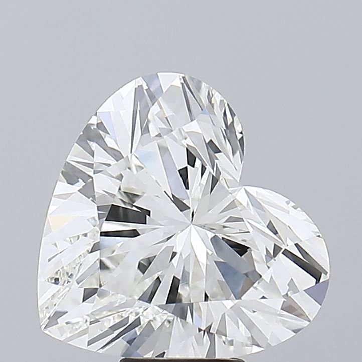 8.09ct G VVS2 Rare Carat Ideal Cut Heart Lab Grown Diamond