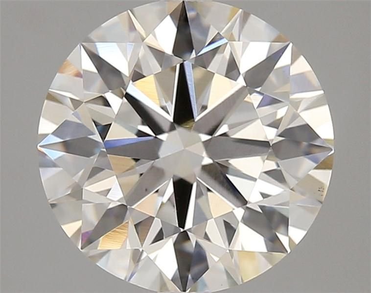 3.44ct I VS1 Rare Carat Ideal Cut Round Lab Grown Diamond