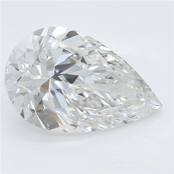 2.43ct H VVS2 Rare Carat Ideal Cut Pear Lab Grown Diamond