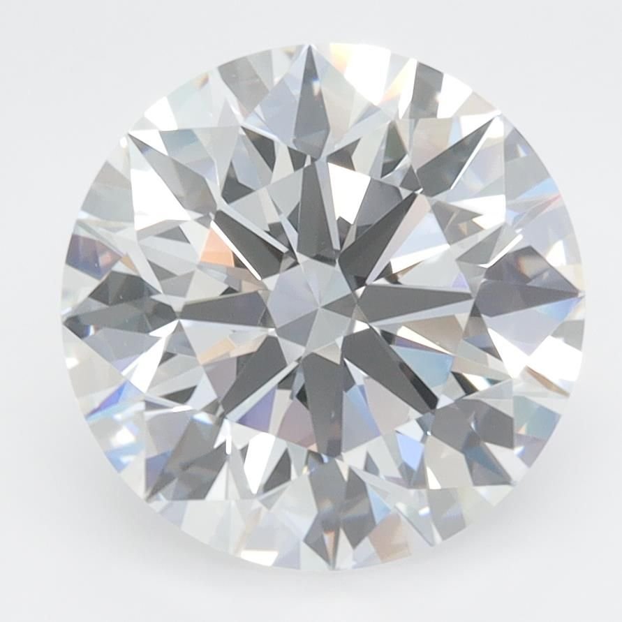 4.08ct E VVS1 Rare Carat Ideal Cut Round Lab Grown Diamond