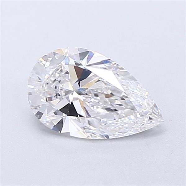 0.93ct D VVS2 Rare Carat Ideal Cut Pear Lab Grown Diamond