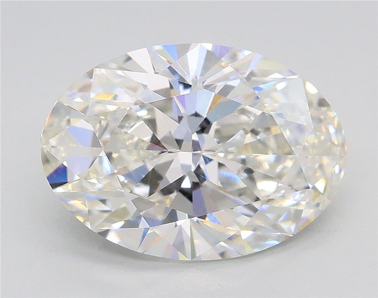 3.03ct F VS1 Rare Carat Ideal Cut Oval Lab Grown Diamond
