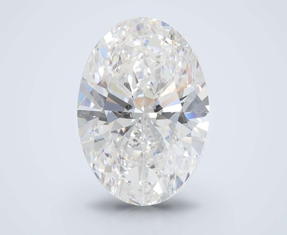 3.66 Carat Oval Lab Diamond
