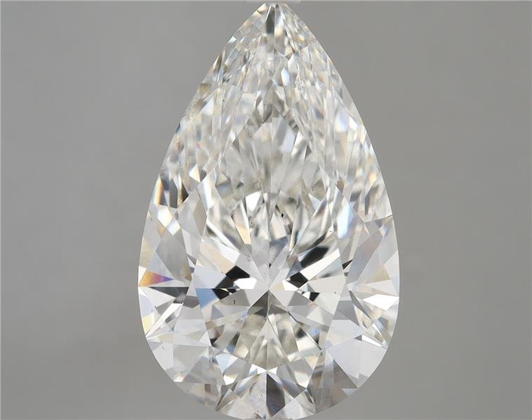 7.18ct G VS1 Rare Carat Ideal Cut Pear Lab Grown Diamond