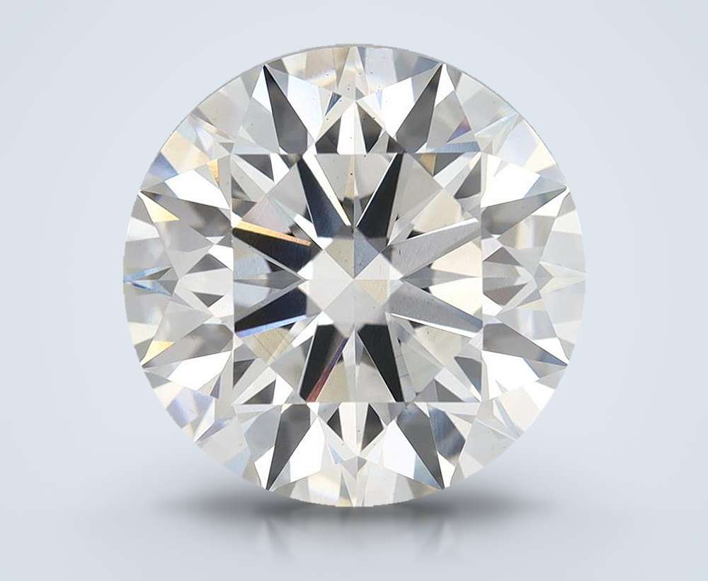 7.22 Carat Round Lab Diamond