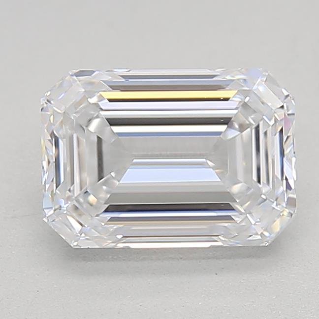 0.77ct D VVS2 Rare Carat Ideal Cut Emerald Lab Grown Diamond