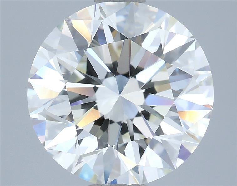 2.58ct I VVS2 Rare Carat Ideal Cut Round Diamond