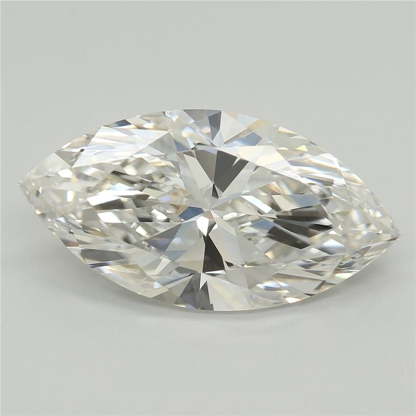 5.02ct F VVS2 Rare Carat Ideal Cut Marquise Lab Grown Diamond
