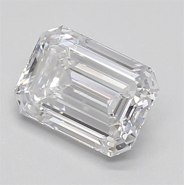 0.93ct E VVS1 Rare Carat Ideal Cut Emerald Lab Grown Diamond